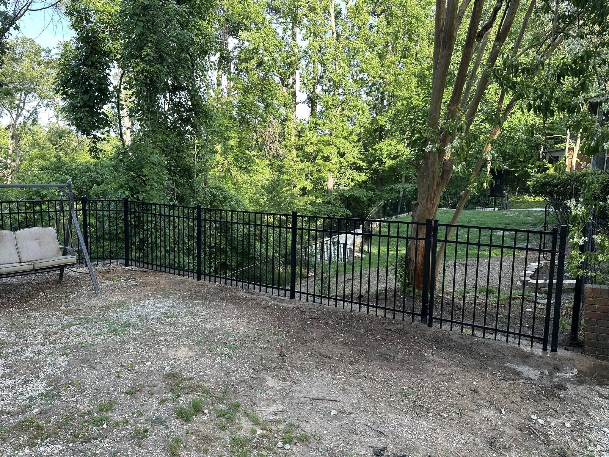 Quality metal fence installation Augusta GA by JMD Construction - licensed and insured fencing contractors serving CSRA, Fort Gordon, Augusta National and Savannah River communities